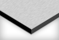 Dibond aluminum sheets